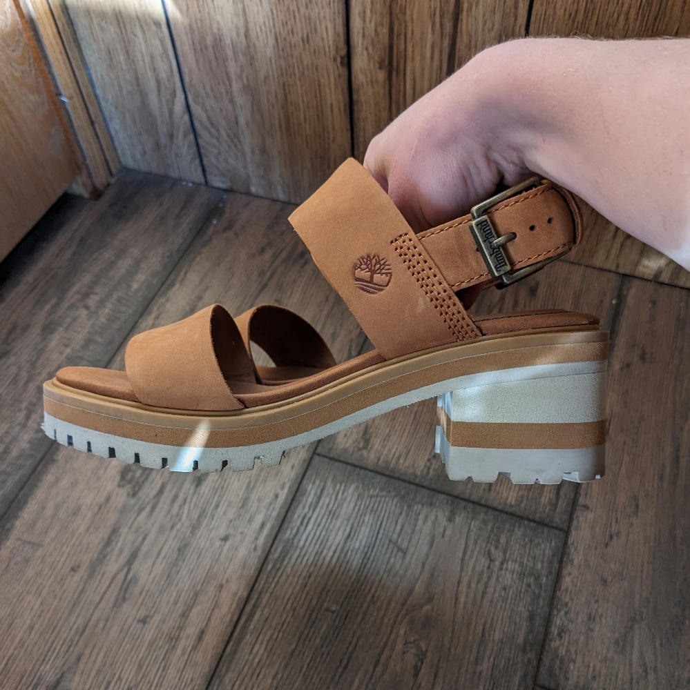 Timberland chunky heeled sandals